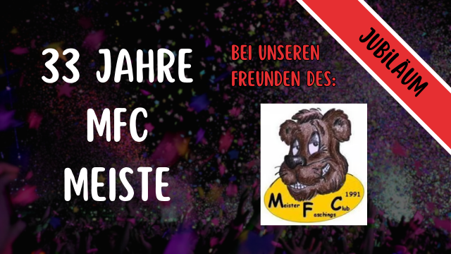 Jubiläum 33 Jahre MFC Meiste